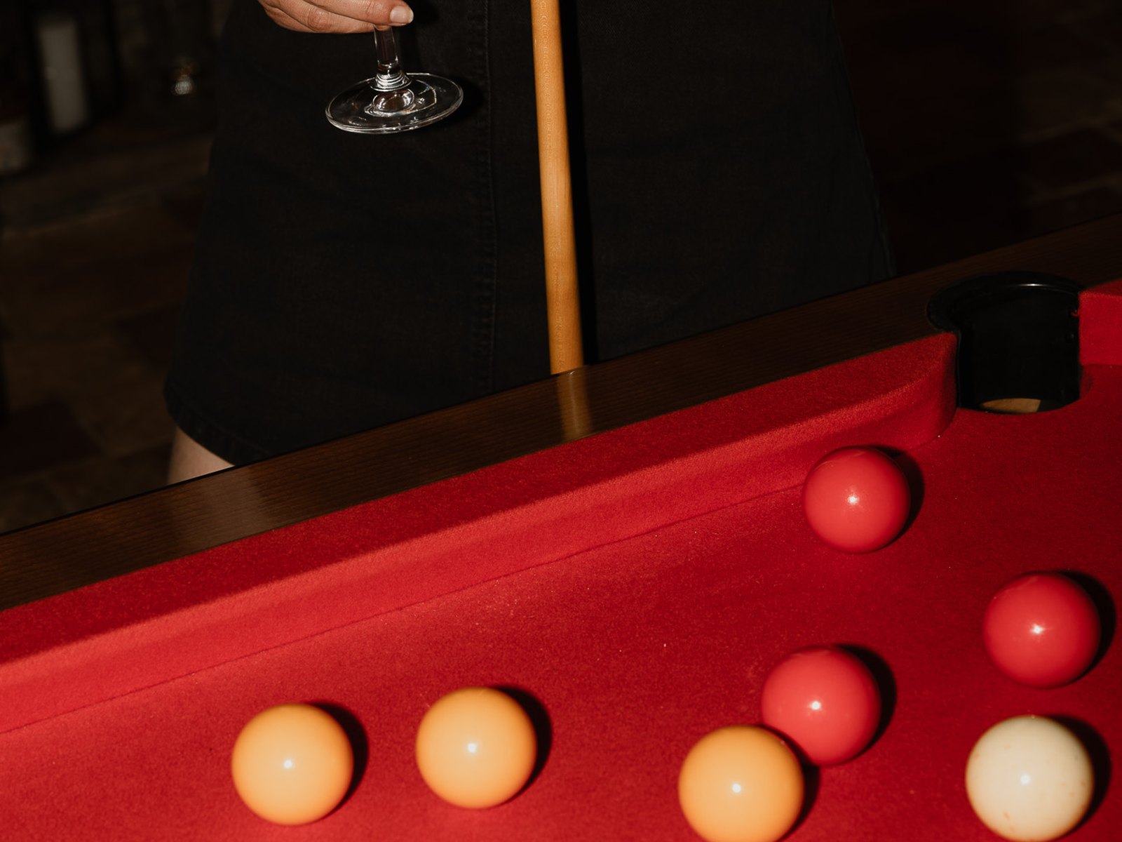 La salle de billard