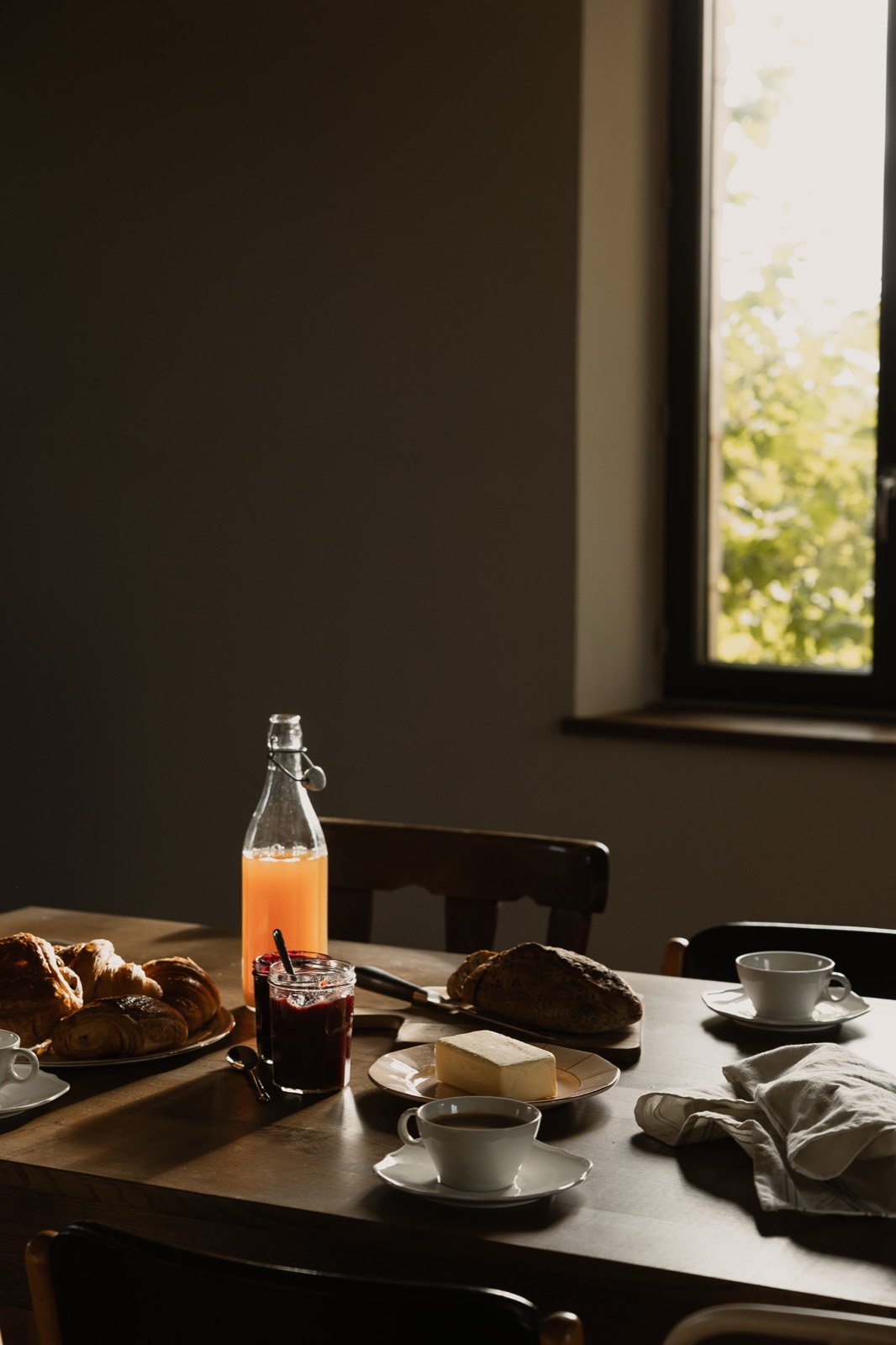 Petit-déjeuner au Val Gaudry